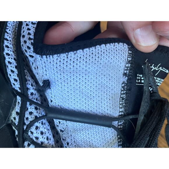 Y3 White Black Yohji Yamamoto Running Basketball Sneakers Trainers  Mens Sz 11.5 - Picture 13 of 14